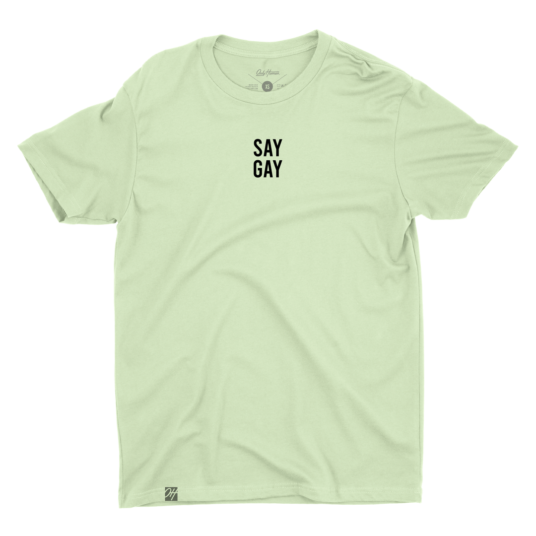 Say Gay Tee - Only Human