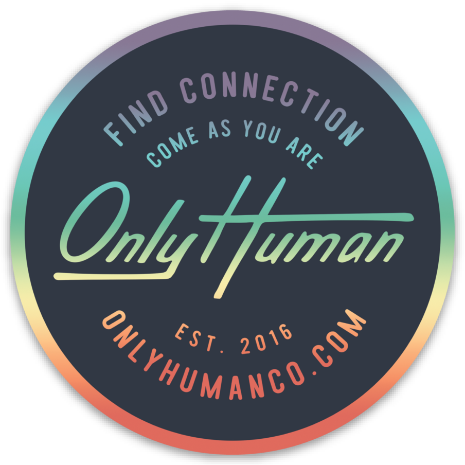 Only Human - Connection Circle Magnet (3"x3")