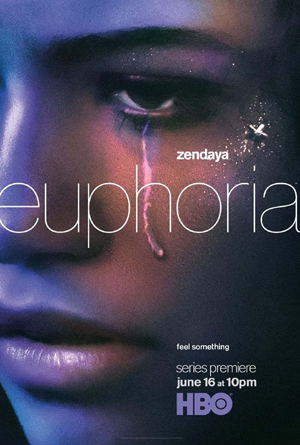 euphoria tv show cover of girl crying
