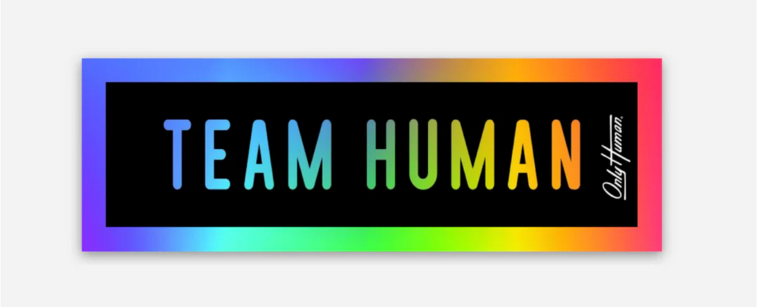 Team Human Sticker