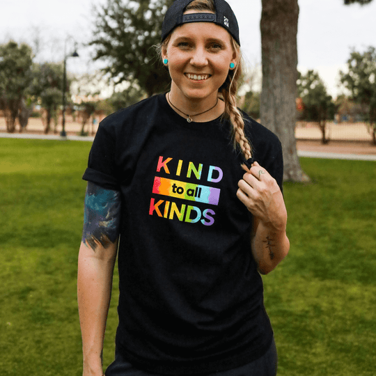Kind To All Kinds Rainbow Edition Tee - Only Human