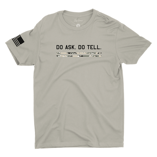Do Ask Do Tell Tee - Only Human