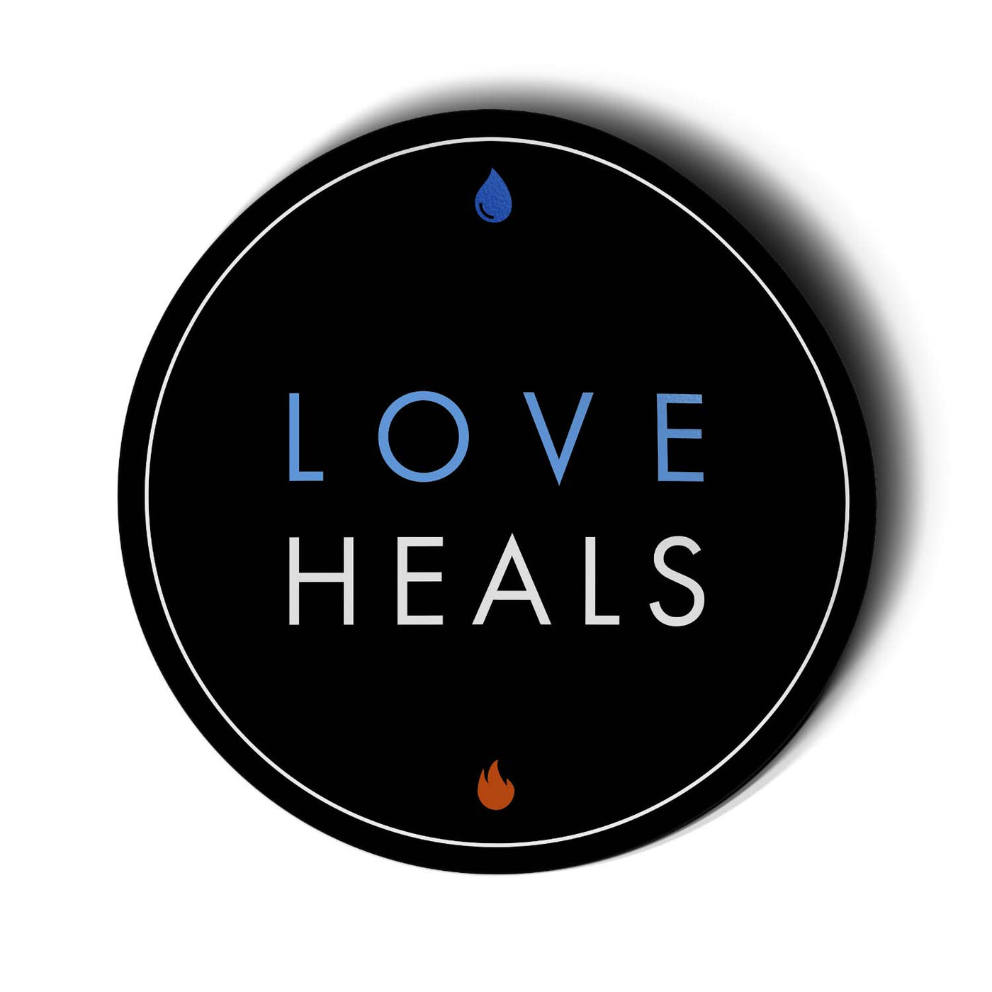 LOVE HEALS Sticker - Only Human