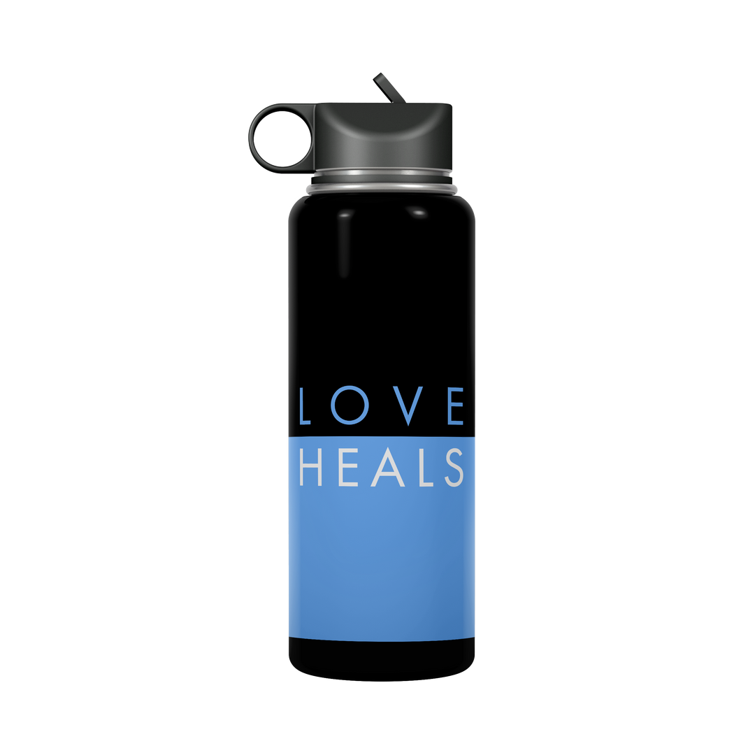 LOVE HEALS Water Bottle - Only Human