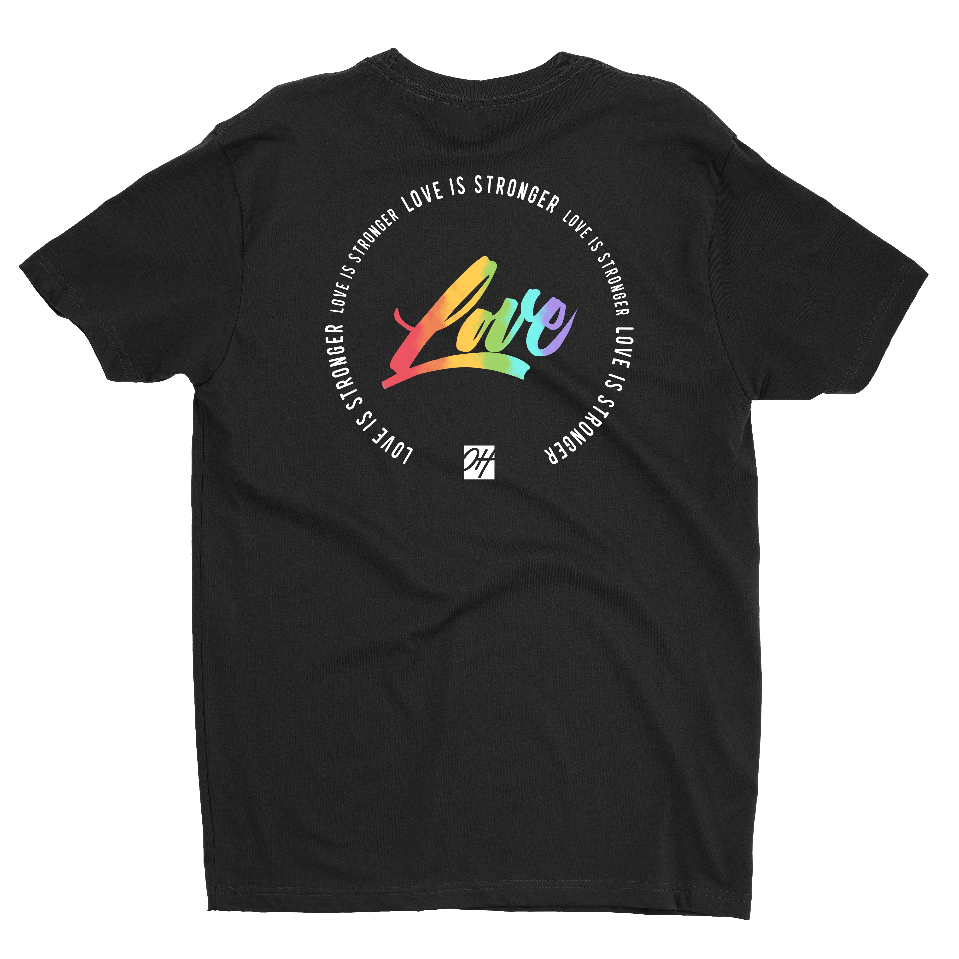 Love Is Stronger Tee - Rainbow Remix - Only Human