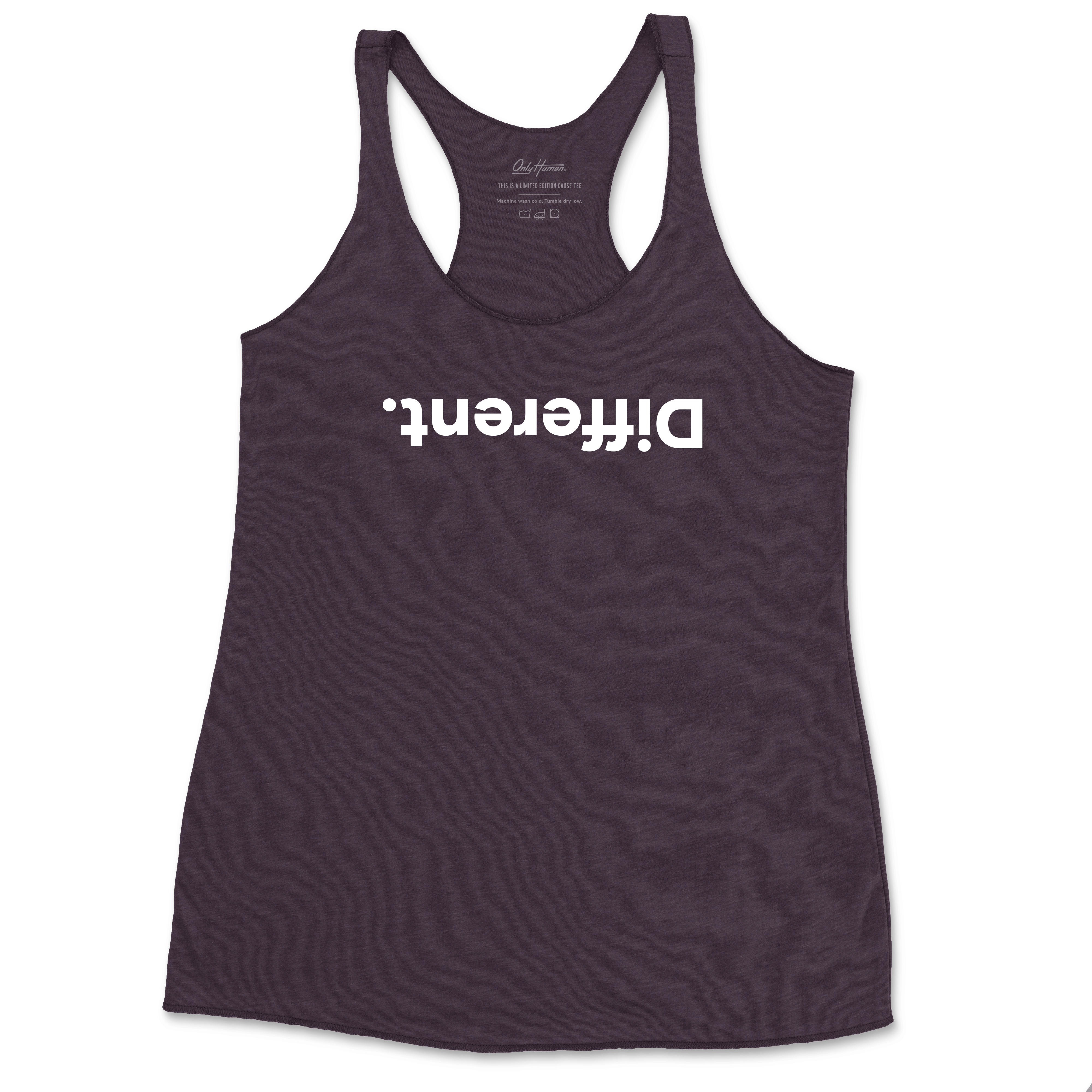 Different Racerback Tank - Only Human