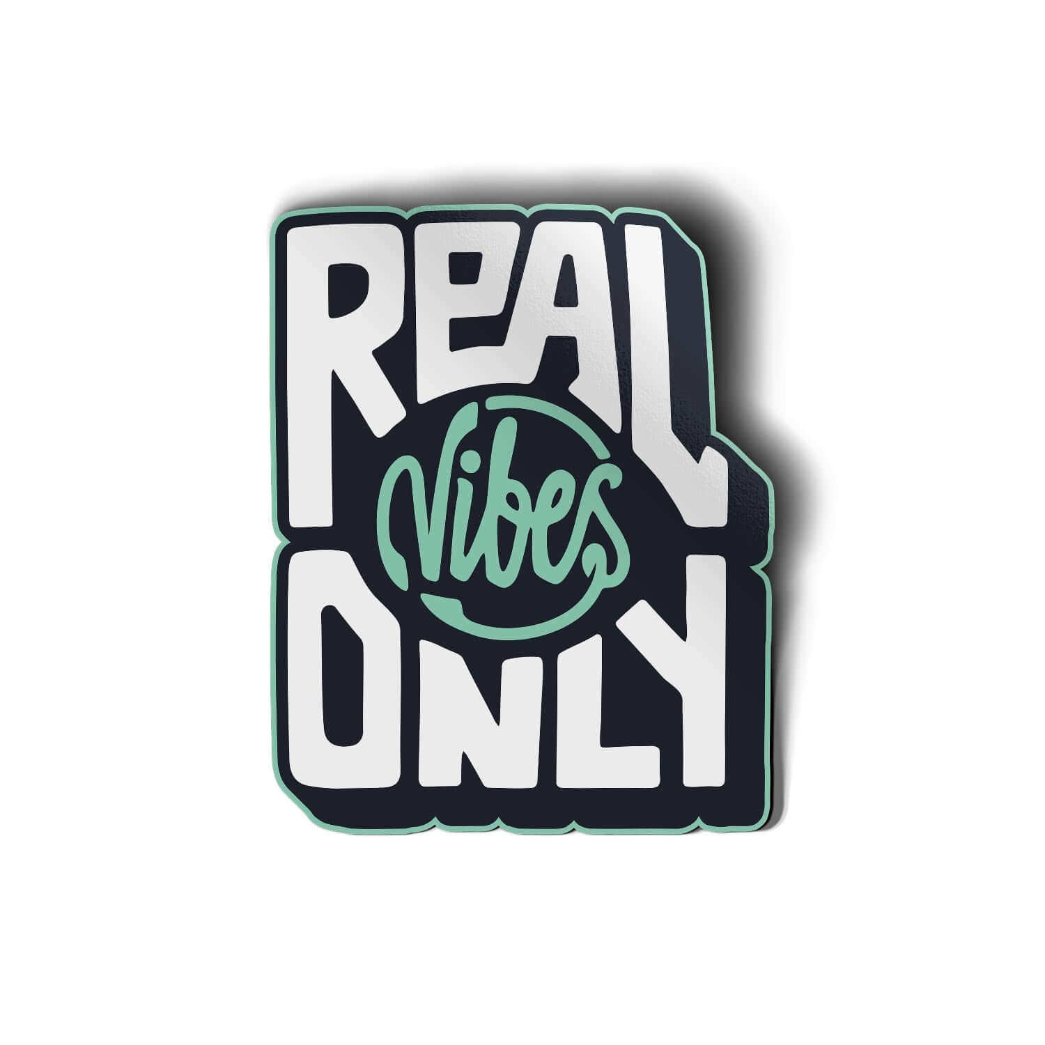 Real Vibes Sticker - Only Human
