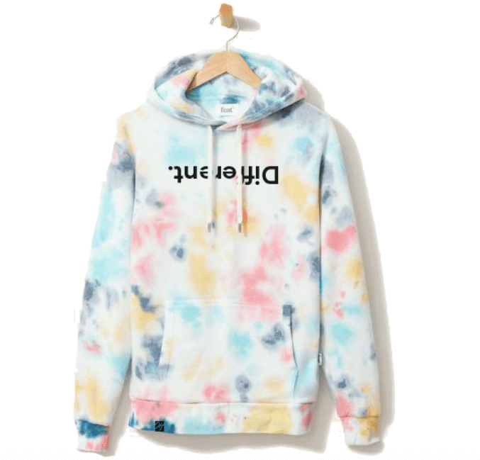 Different Tie Dye Hoodie - Only Human