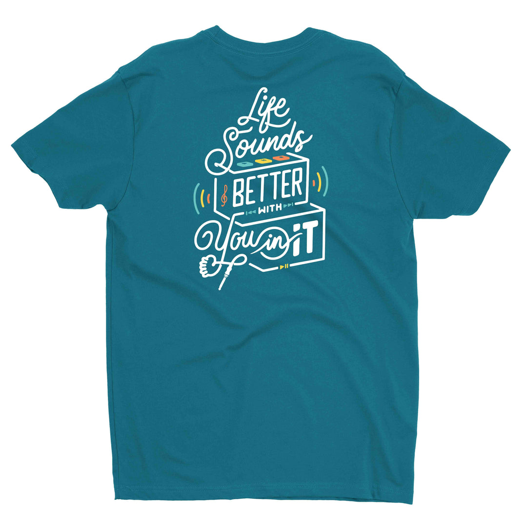 Stay; 2020 Life Sounds Better Tee - Only Human