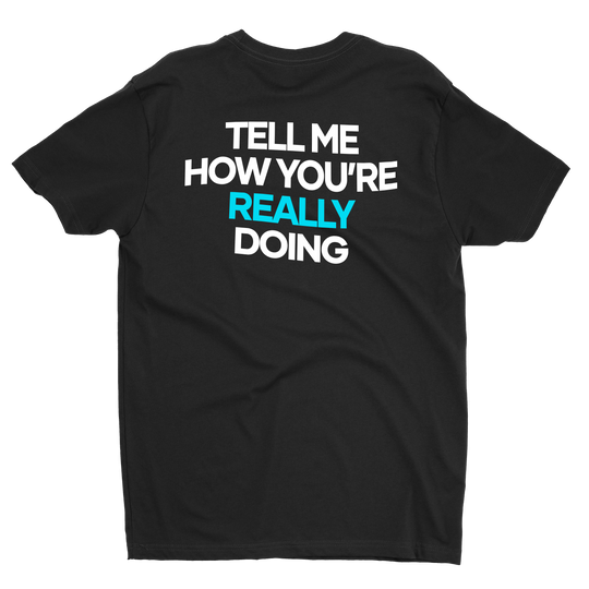 How Are You Black Tee – Only Human
