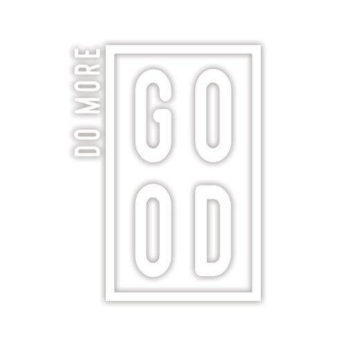 Do More Good Decal - Only Human