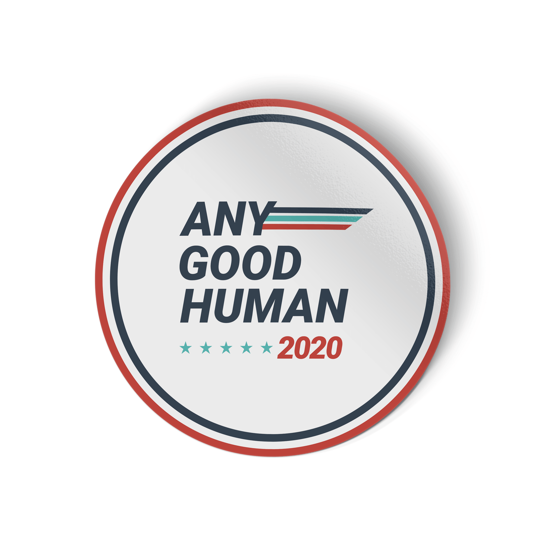 Good Human 2020 Sticker - Only Human