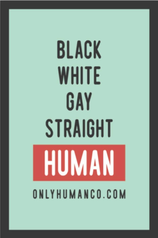 Not a List Sticker 2x3" - Only Human